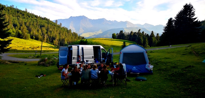 Camping et Bivouac dans les Pyrénées 