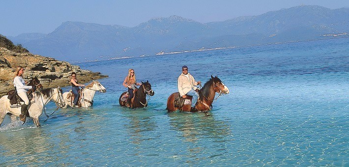 randonnee cheval desert des agriates