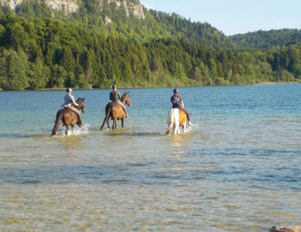 Week-end à cheval aux portes du Haut Jura