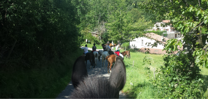 Randonnée à cheval du pays de Crussol au lac de Devesset en Ardèche - Caval&go