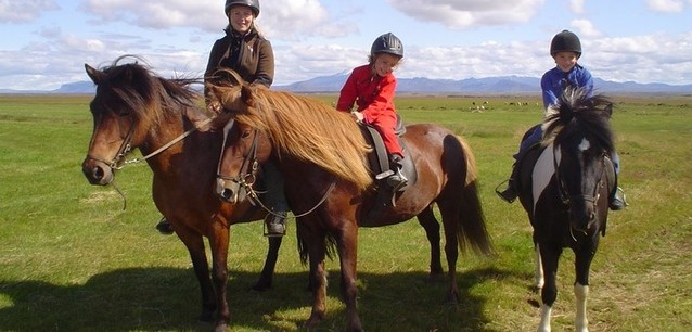 randonnee cheval en famille