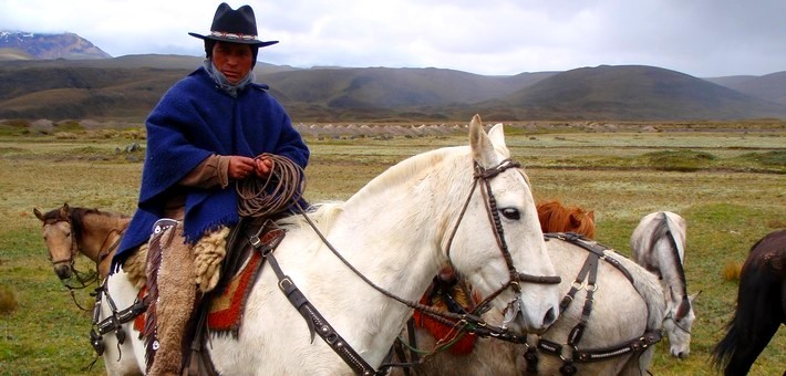 Chagras à cheval