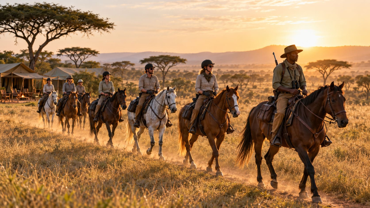Comment se déroule un safari à cheval en Afrique ?