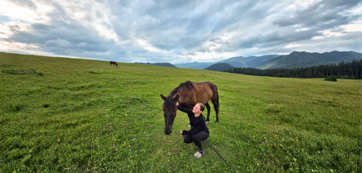 Peux-tu nous parler de ton cheval durant ce séjour ? 