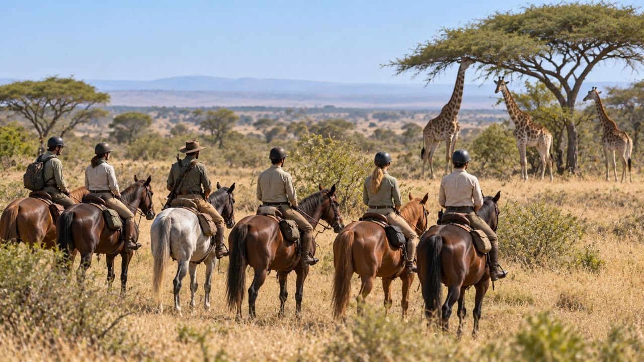 Le premier jour : briefing, attribution des chevaux et test de niveau