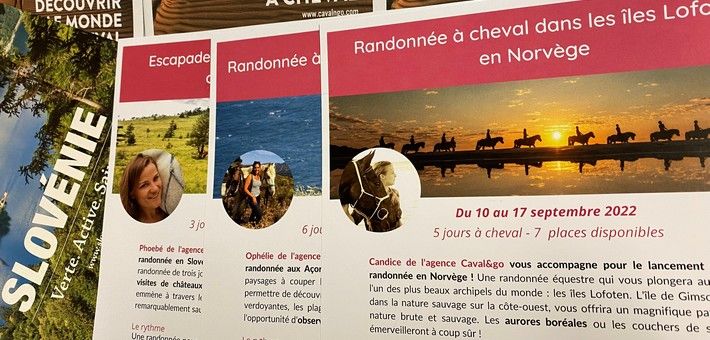 L'annonce des randonnées de lancement de 2022 L'annonce des randonnées de lancement de 2022