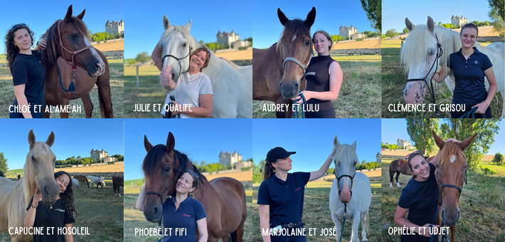 Les montures de l’équipe & nos moments préférés à cheval