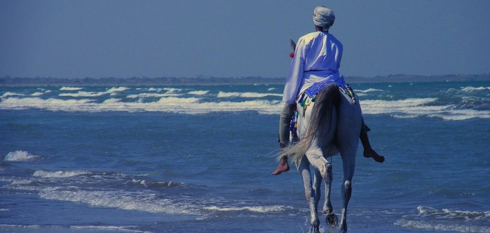 voyage à cheval à Oman