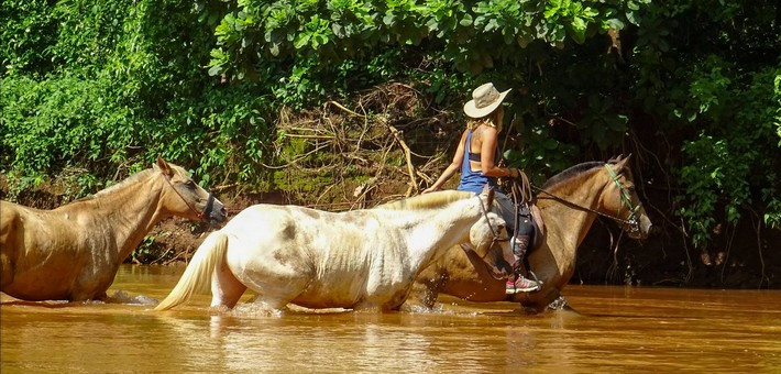 voyage à cheval au Costa rica