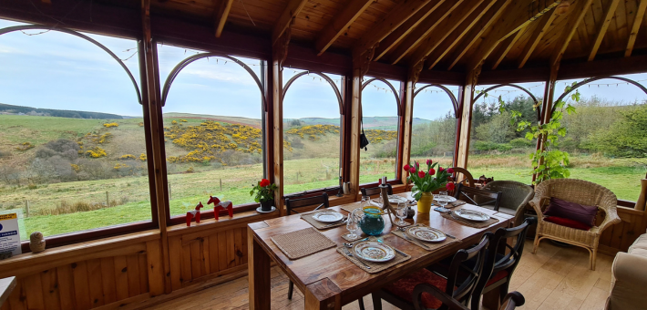 Maison d'hôtes à la ferme équestre sur la Péninsule de Kintyre