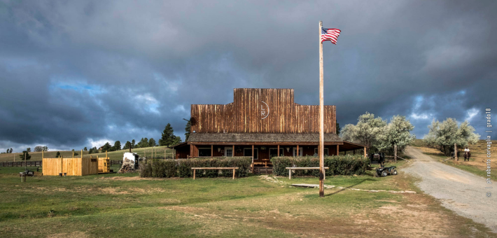 Ranch dans le Wyoming