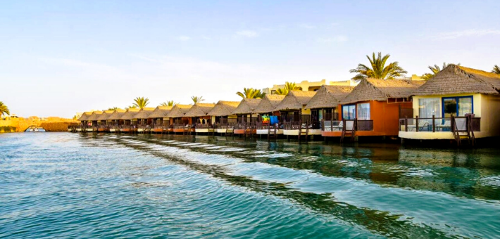 Bungalows sur l'eau - Egypte