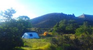 Randonnée équestre dans les Andes - Bivouac