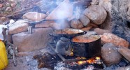 Bivouac gaucho des randonnées équestres en Argentine