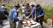 Bivouac gaucho des randonnées équestres en Argentine