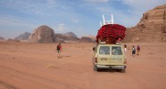 Bivouac dans le Wadi Rum en Jordanie