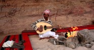 Bivouac dans le Wadi Rum en Jordanie