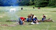 Bivouac en Toscane