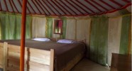 Camp de yourtes en Mongolie