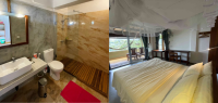 Chambre Double vue et salle de bain - Caval&go