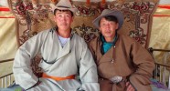 Yourte d'hôte en Mongolie