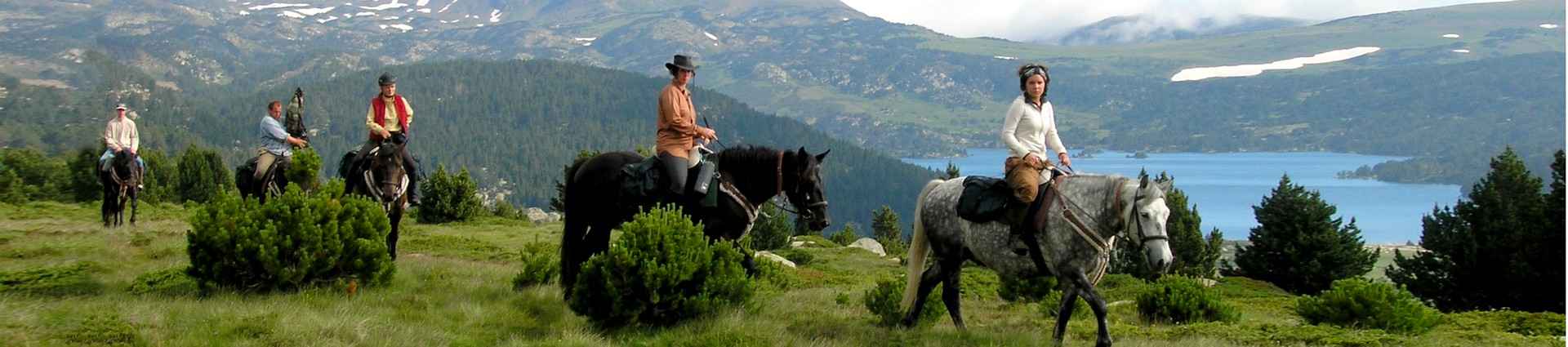 Randonnées équestres dans les Pyrénées
