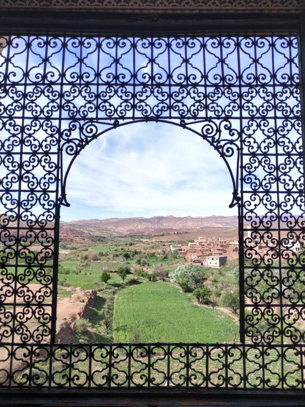 Telouet, vue de la Casbah du Pacha Glaoui
