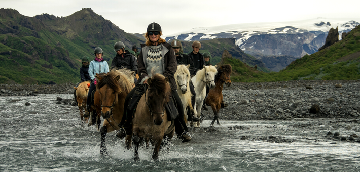 Randonnée équestre dans la vallée de Thórsmörk en Islande - Caval&go