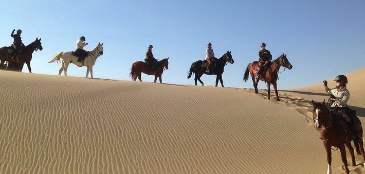 Jour 8. Randonnée à cheval dans le désert du Namib