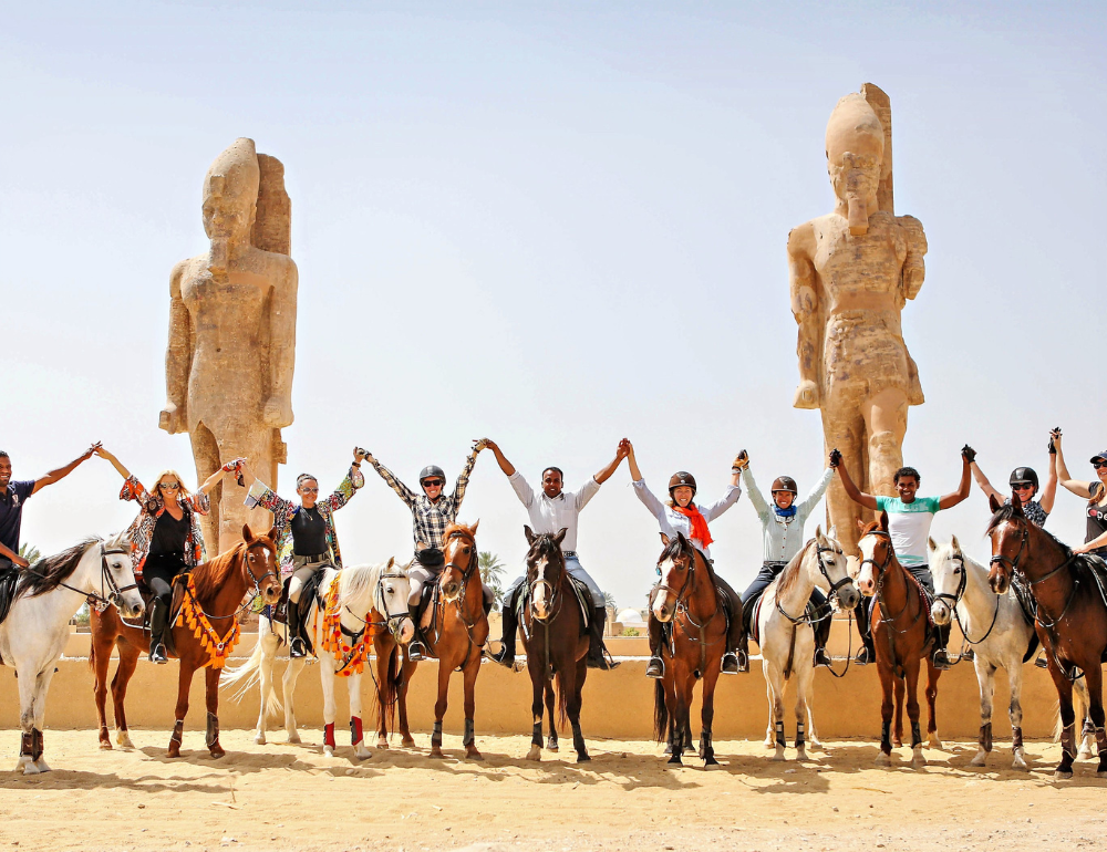 Randonnée à cheval en Egypte au cœur de la vallée des Rois