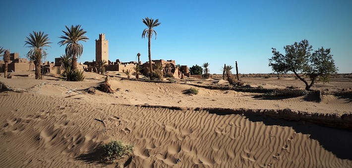 Jour 7. Dunes de M'Hamid - Ouled Driss - Ouarzazate