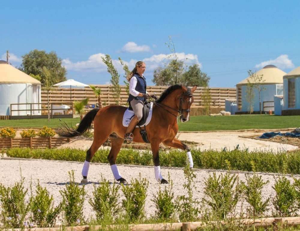 Equitation et yoga, charme insolite au Portugal