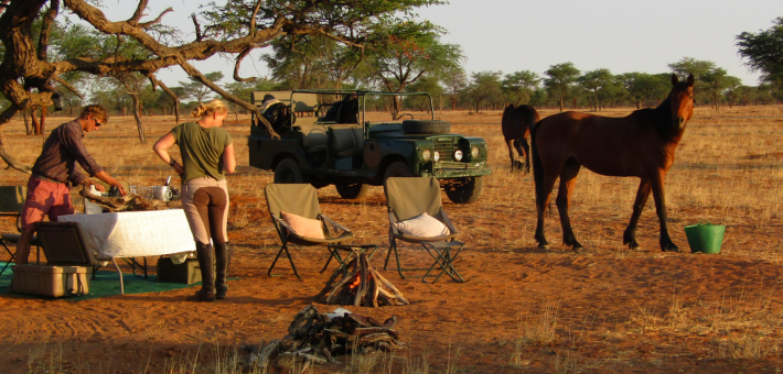 Safari équestre et multi-activités en Namibie aux portes du Kalahari - Caval&go