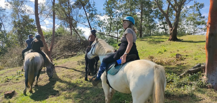 Jour 4. Journée à cheval jusqu’au point de vue sur Mafate