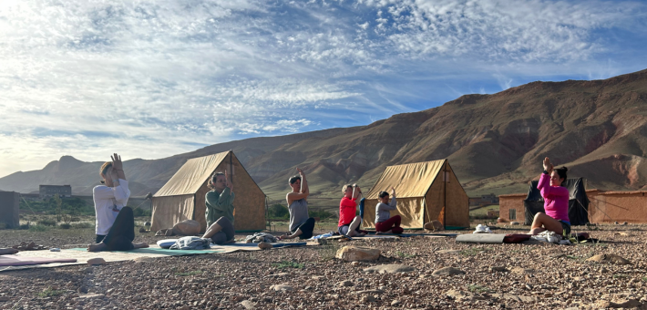  Randonnée équestre et Yoga dans la Vallée des Roses au Maroc - Caval&go