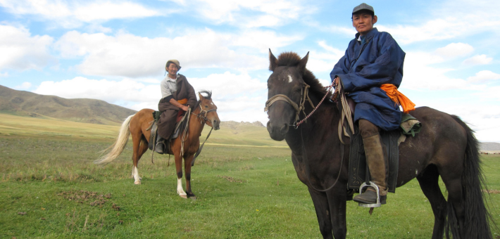 Randonnée à cheval dans L