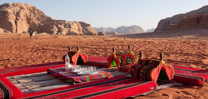 Jour 2. Dimanche : Madaba - Aqaba sur la Mer Rouge - Désert du Wadi Rum