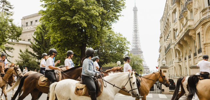 Entrez à cheval dans l