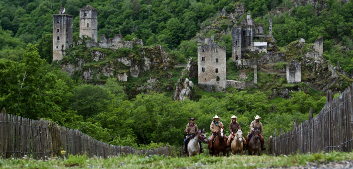 Randonnée western au cœur des grands espaces de Corrèze