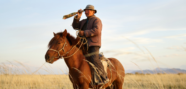 Randonnée à cheval dans L