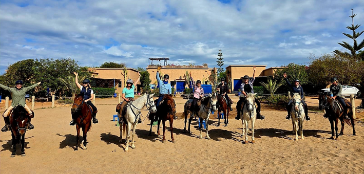 Stage éthologie, randonnée équestre Thierry Lhermitte Maroc - Caval&go