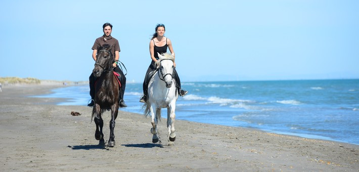 Randonnée à cheval en bord de mer pour les 12/17 ans - Médoc - Caval&go