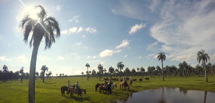 Randonnée à cheval avec les gauchos sur la côte sauvage uruguayenne
