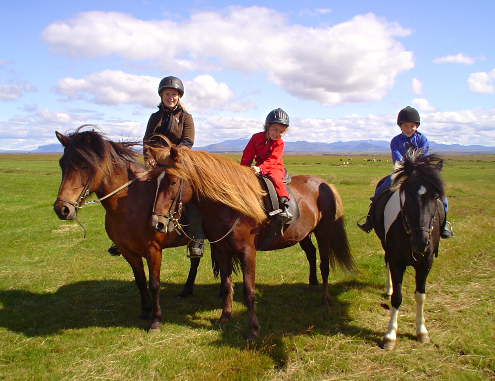 Séjour à cheval à la découverte de l'Islande en famille
