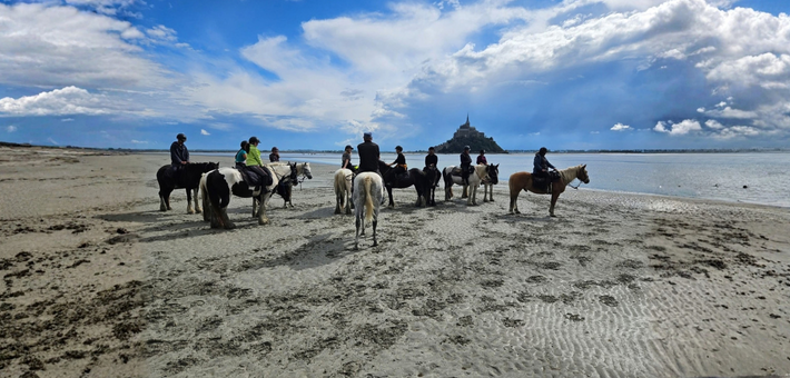 Randonnée à cheval au Mont-Saint-Michel - Adultes - Caval&go