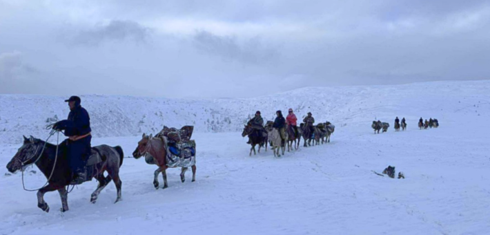 Chevauchée hivernale au cœur de la Mongolie nomade