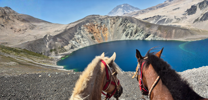 Chevauchée des lacs Andins, au cœur du Chili - Caval&go