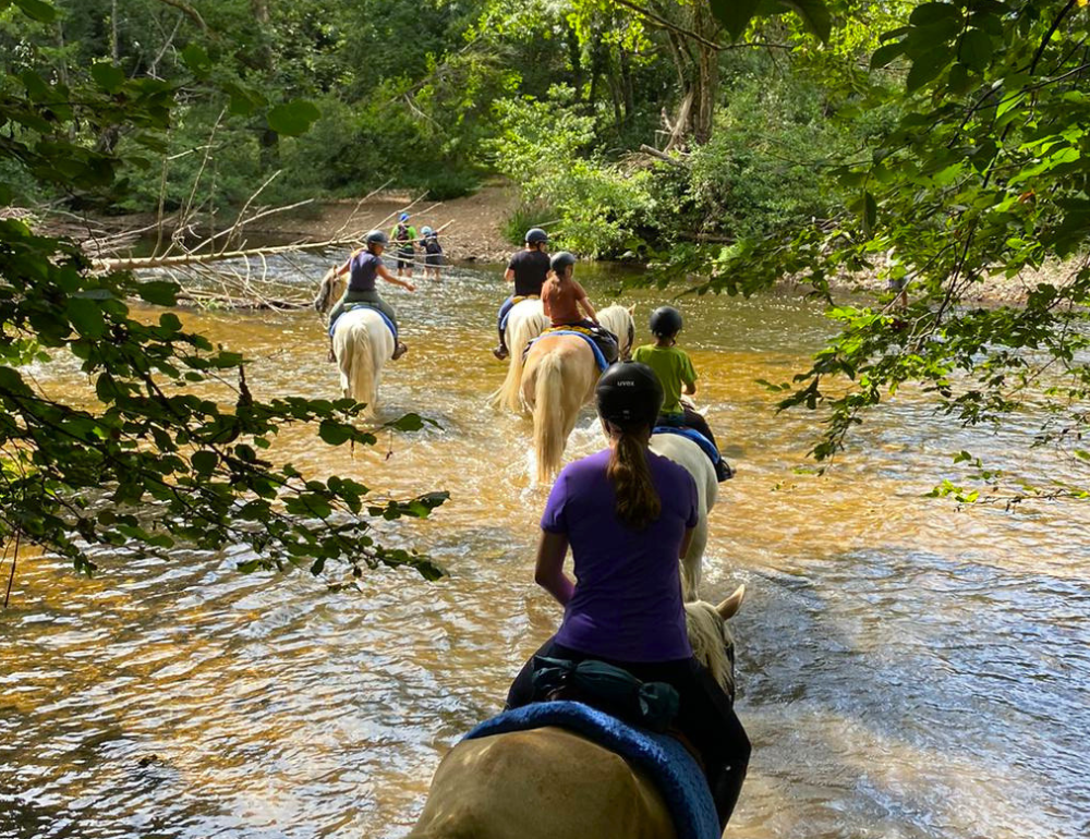 Randonnée équestre spéciale jeunes, au fil de l'eau 