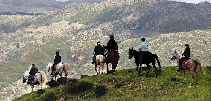 Randonnée équestre dans les Madonies en Sicile