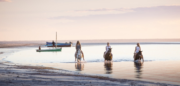 Escapade à cheval au Mozambique, entre mer, lagons et dunes de sable - Caval&go